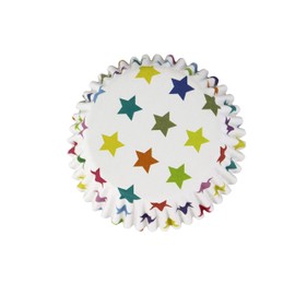 PME BC826 Stars Cupcake Cases, Foil Lined, Pk/30, Paper