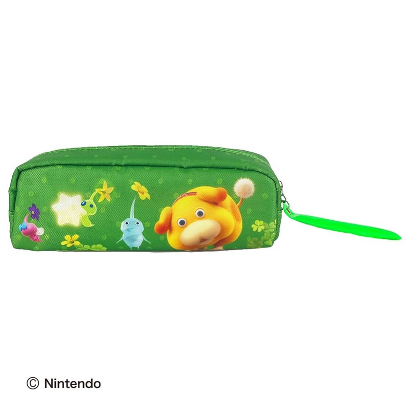 Pikmin Multi Pouch, green, Fun and cute design pouch