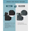 Tactical Lunch Box, Large Expandable Insulated Lunch Bag, Durable Waterproof