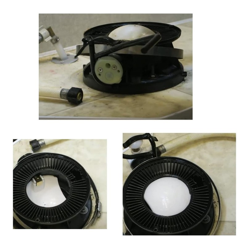 RV Toilet Flush Ball Kit 385318162 Flush Ball and Shaft