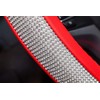 New Diamond Leather Steering Wheel Cover with Bling Bling Crystal