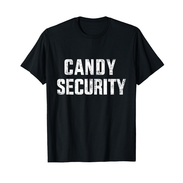 Funny candy security lazy halloween costume T-Shirt