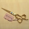 Set 2 Tijeras Barbero o Estilista con Estuche 6 pulgadas