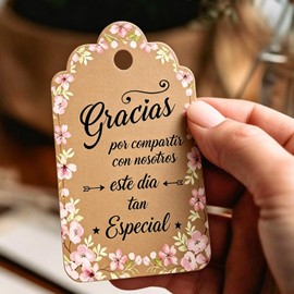 Etiquetas de regalo personalizadas con cuerda, etiquetas personalizadas para envolver regalos, bodas, cumpleaños, baby shower, despedidas de soltera, fiestas, etiquetas de papel para manualidades para