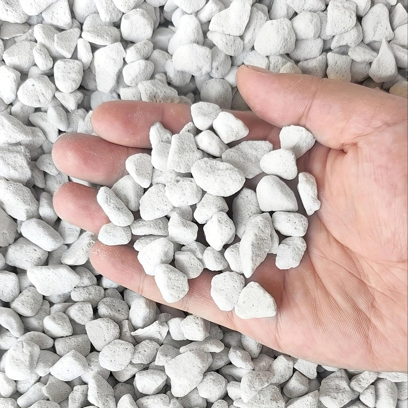 Tunleki 1lb/2lb Chunky Perlite for Plants Horticultural Coarse Pearlite for