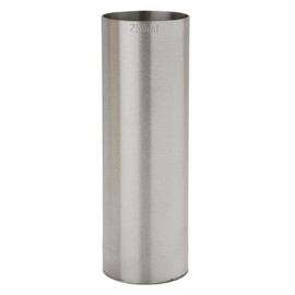 Beaumont Stainless Steel Wine Measure 250 ml, Silver, 250 ml Wine Measure, CE Stamped for Industry Standard Accuracy, Barware, Thimble Measure, T241