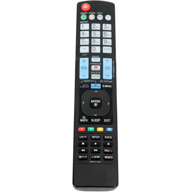 Unbranded New AKB74115501 Replacement Remote Control fit for LG LCD