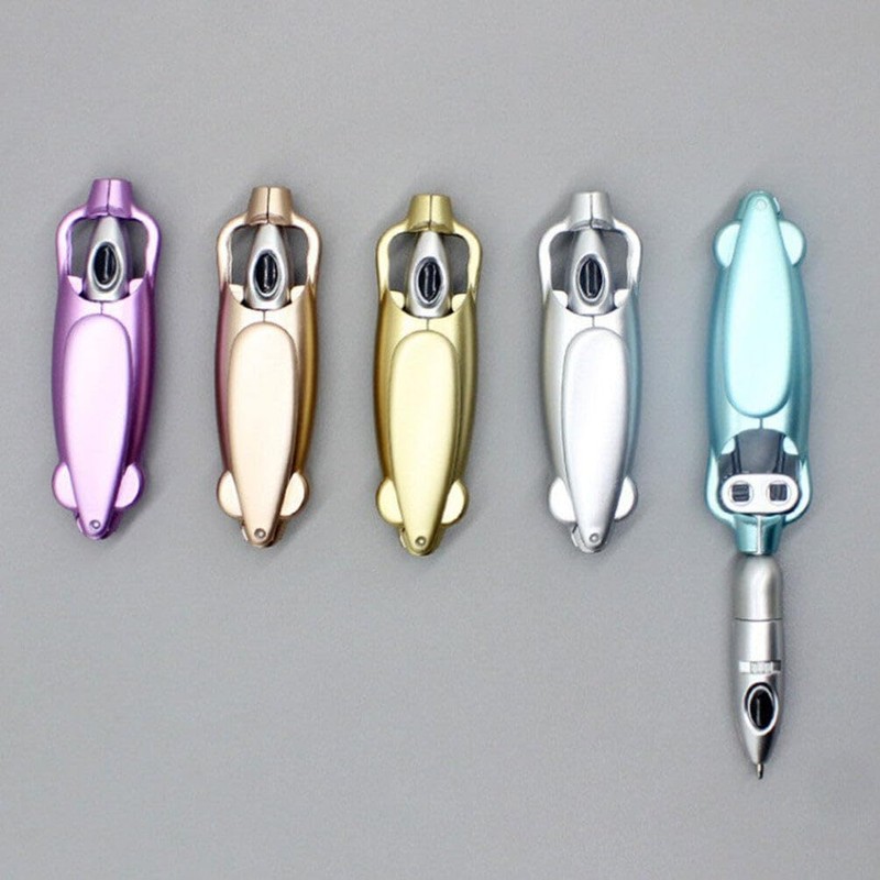 Operitacx Novelty Transforming Pen, 5pcs Transforming Cool Robotic Ballpoint Pen