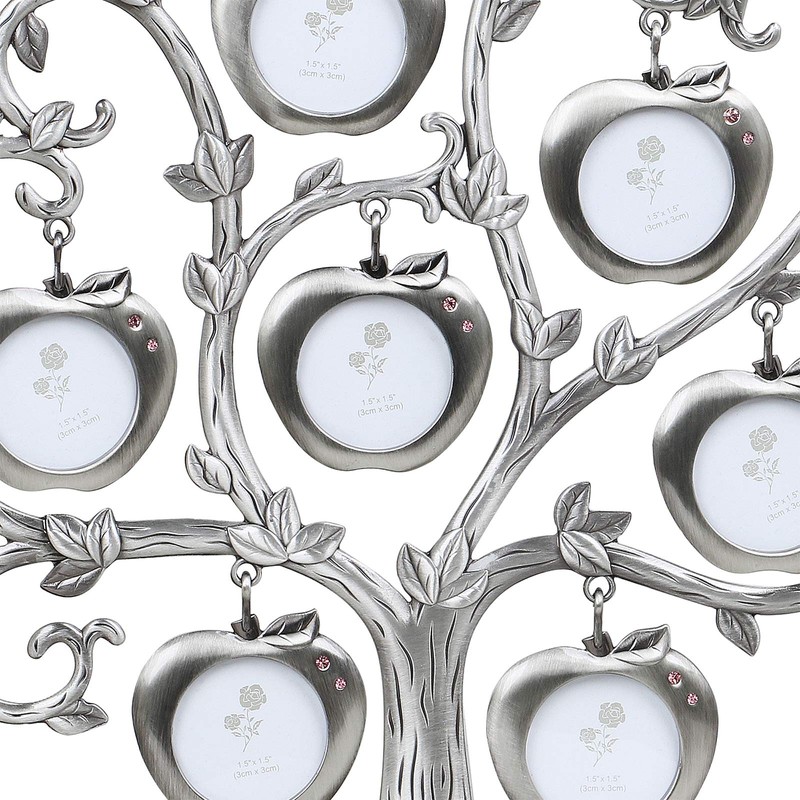 TRIXES Family Tree Photo Frame - Multi Picture Frame -