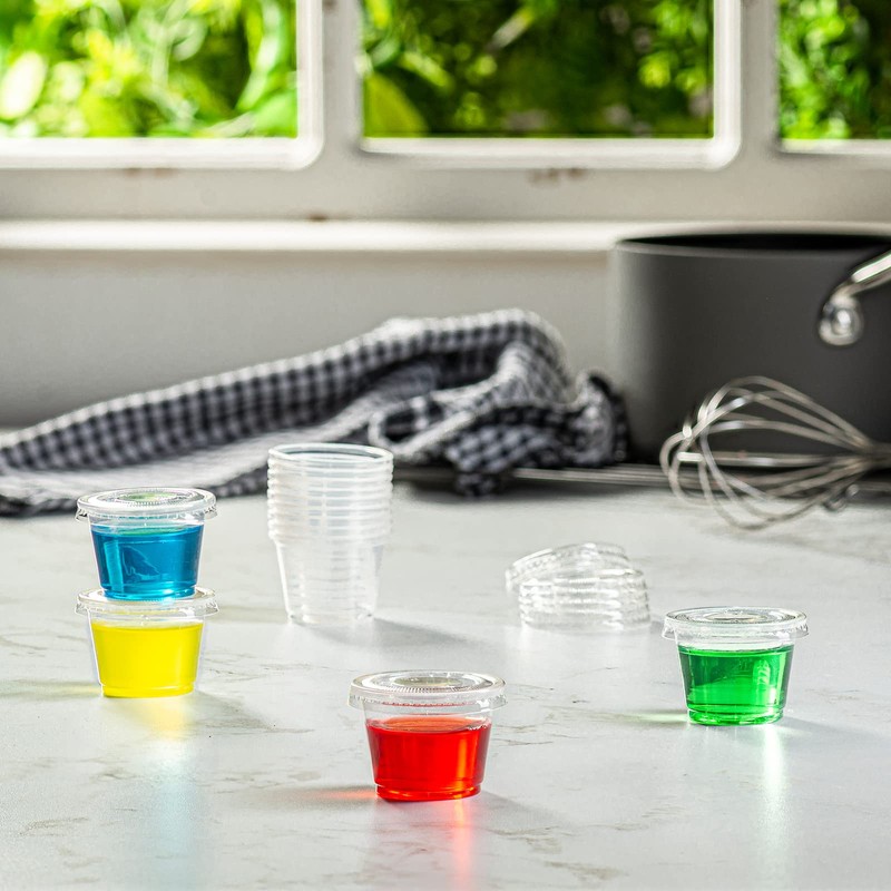 Comfy Package [5.5 oz. - 50 Count Clear Disposable Plastic