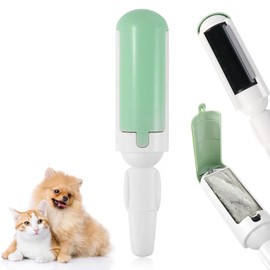 Redamancy Lint Roller, Lint Roller, Reusable, Lint Roller, Pet Hair for Cat Hair and Dog Hair Removal, for Sofa, Car, Bed, Clothes (White)