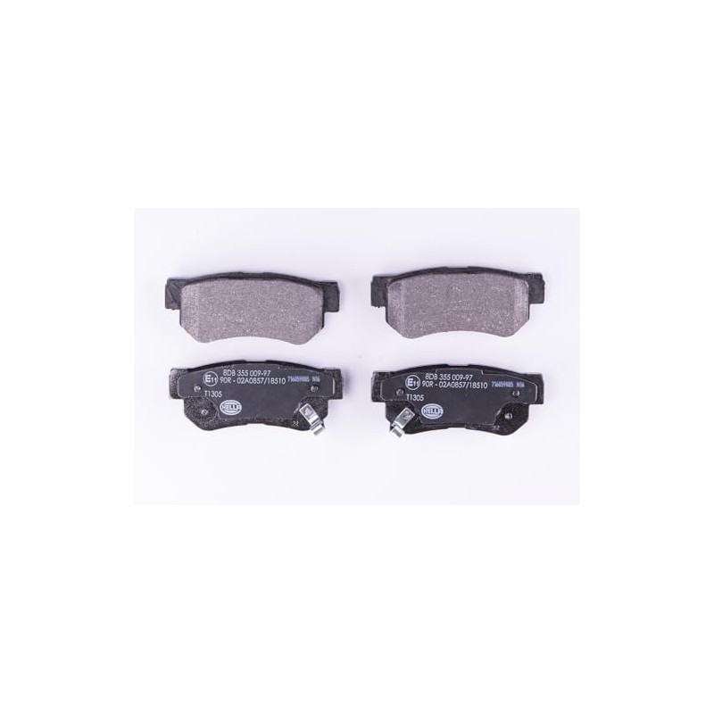HELLA PAGID 8DB 355 009-971 Brake Pad Set, disc brake,