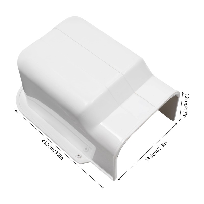 QUEMARQUE Mini Split Line Set Cover, 5" 17Ft Air Conditioner