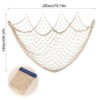 KARELLS Mesh Maritime Decoration, Fishing Net, Wall Decoration, 100 x