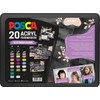 Faber-Castell Faber-Castell uni-ball 186829 POSCA Marker Set of 20 with