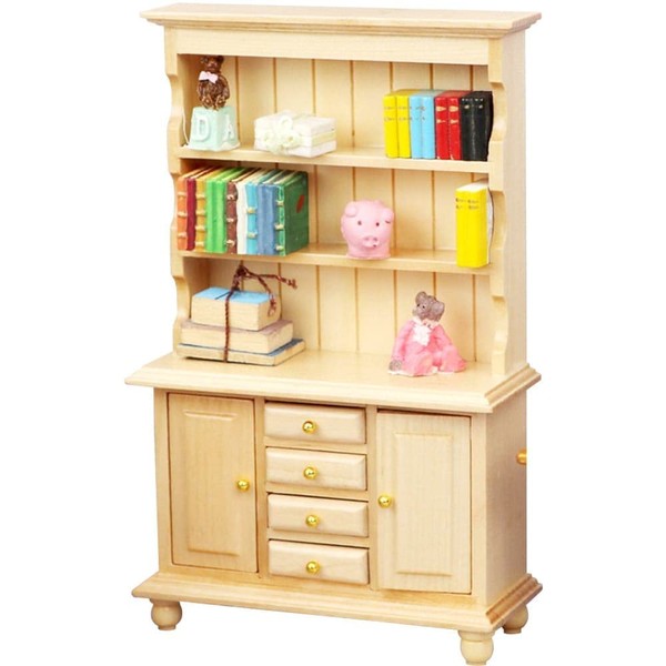moin Moin 2212mini6 Miniature 1/12 Furniture, Dollhouse Shelf, Width 3.5