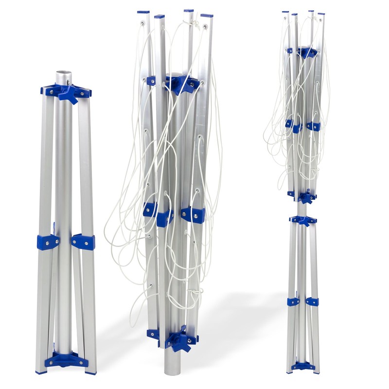 DEMA Nizza Mobile Rotary Airer - Practical, Folding Rotary Airer