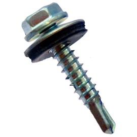 SS8® 25 x 35mm Screws Hex Head Self Tapping Roofing Bolts for Metal and Wood