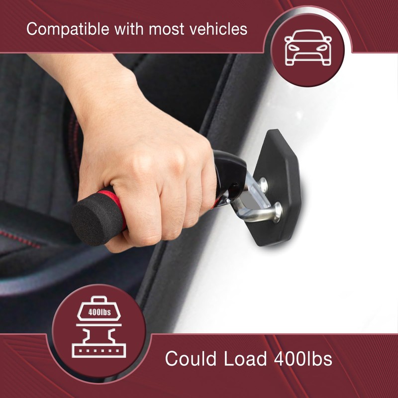 KOUNATSURI Car Door Handle for Elderly Car Assist Support Handle