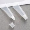 LKCCTK 5ml Lip Gloss Tube, Set of 10, Transparent, Diagonal