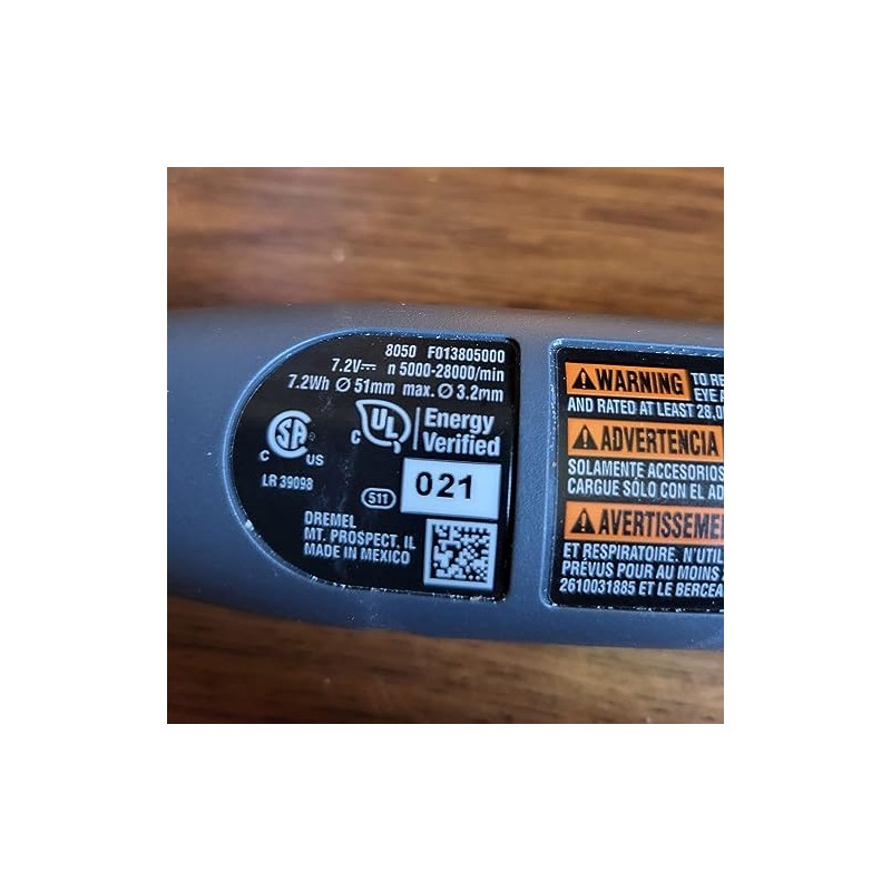 Battery Pack for Dremel 8050 Stylus Cordless Drill 7.2V 8050