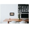 DWUENT 1pc Double Socket Surround 7.5x15.5cm - Matte Black Socket