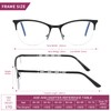 Multifocal Reading Glasses Women Progressive Multifocus Blue Light Computer Reader