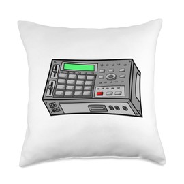 Beat Maker Designs Apparel For All Beat Maker Music Producer Throw Pillow, 18x18, Multicolor