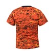 Rothco T-Shirt, Digital Orange Camo, 2X