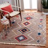 SAFAVIEH Farmhouse Collection Area Rug - 6'7" Square, Beige &