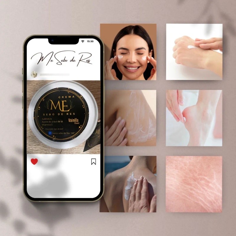 Crema Sebo Res Adicionado Caléndula Filtro Solar