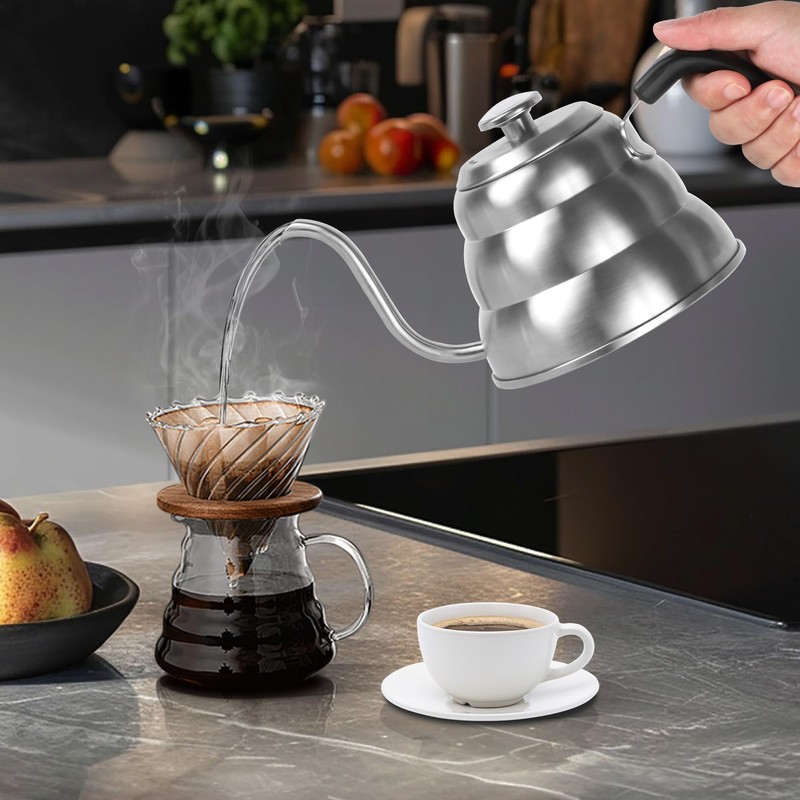 Pour Over Kettle for Manual Drip Coffee and Tea with