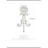 mamawreath MamaWreath Original Wreath Easel Photo Stand, Iron Easel Stand,