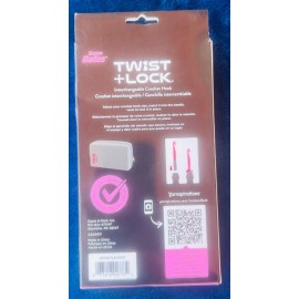 Susan Bates Interchangable Crochet Hook Twist + Lock Set NEW NIB SEALED #12706
