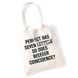 Flox Creative Perfect has seven letters so does beeeeer coincidence? tote bag