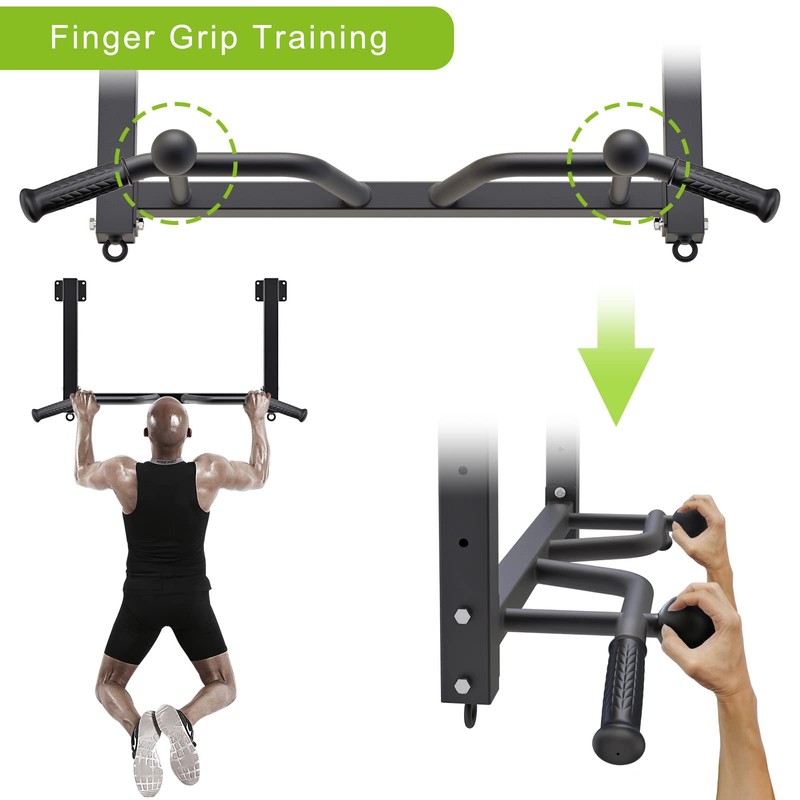 Kipika 32" Ceiling Mounted Pull Up Bar - Heavy Duty,
