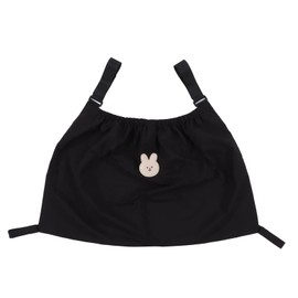 Stroller Bag Organiser, Nylon, Wide Applicability, Pram Organiser, Tear-Resistant, Elastic for Wallet (Small Rabbit)