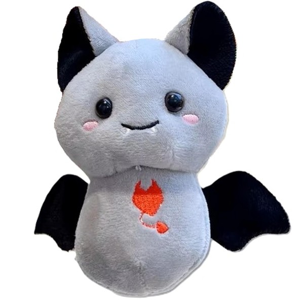 Amily, 4 Types of Cats, Bat Keychain, Fluffy, Cute, Stuffed