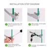 2 Pcs Sliding Door Lock Sliding case Lock Window Lock