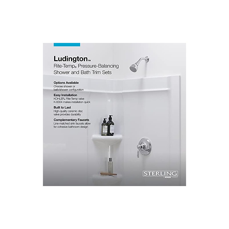 KOHLER Ludington Shower Faucet Trim Set
