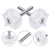 4Pcs Headboard Bolts Screws M8 Headboard Fixings Strong Hold Headboard