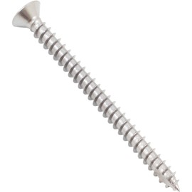 Stone Harbor Hardware Door Hinge Screws, #9 x 2-1/4", 6-Pack, Satin Chrome