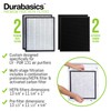 Durabasics LV-PUR131 Replacement Filter Compatible HEPA Filter Set | 2