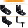 20 Pcs Stainless Steel L Brackets Corner Bracket Braces 90