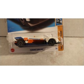 HOT WHEELS TURBINE SUBLIME HW 55 RACE TEAM SERIES #1/5 WHITE DIECAST 1:64 SCALE