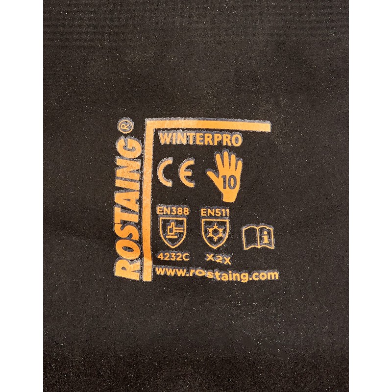 ROSTAING WINTERPRO/IT10 Gloves, Black, 10 Inch