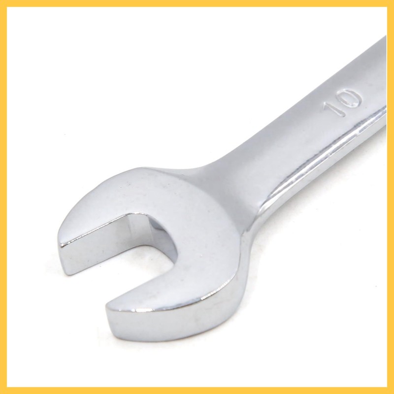REPAIROCK uxcell10mm Swivel Head Combination Socket Spanner Wrench Auto Car