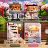 Cuteefun DIY Dollhouse Miniature with Tools Craft Set, Miniature Dollhouse