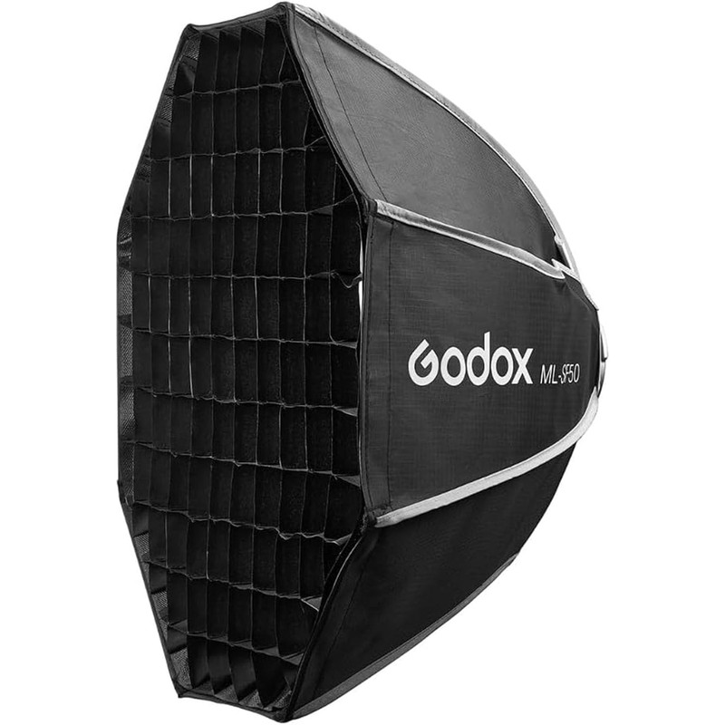 Godox ML-SF50 Octagon Softbox, 50cmX50cm, Godox Mount Softbox for Godox