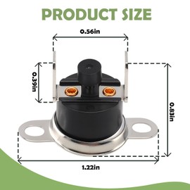 3850870019 Manual Reset Thermostat Thermal Fuse Compatible with Dometic RV Refrigerators Replace 958530285